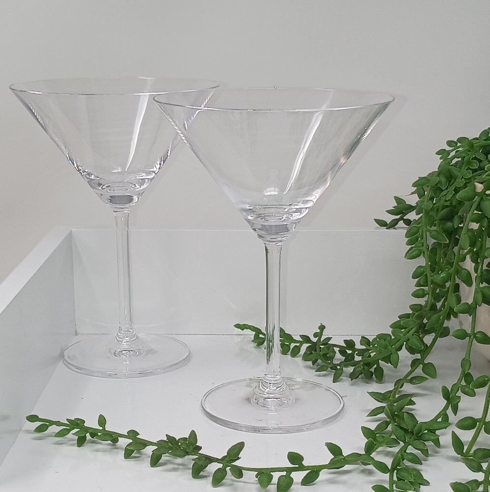 Marquis By Waterford Clear Martini Glasses - Picture 5 of 7